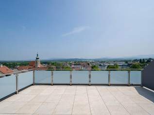 130 m² WOHNFLÄCHE – DACHTERRASSE MIT PANORAMABLICK – SOFORT VERFÜGBAR! Modernes Wohnen über drei Etagen im Zentrum von Sierning!, 388000 €, Immobilien-Wohnungen in 4522 Sierning