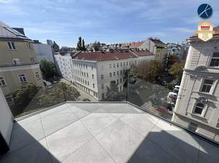 Superprojekt: ''Über den Baumwipfeln" TOP 49 MIT ZWEI TRAUMHAFTEN WEST-LOGGIEN, 628000 €, Immobilien-Wohnungen in 1100 Favoriten