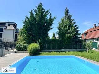 Ruhige 2-Zimmer-Gartenwohnung - mit Gemeinschaftspool - fußläufig zur alten Donau, 1199 €, Immobilien-Wohnungen in 1220 Donaustadt