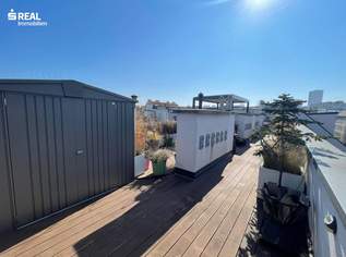 Mondäne 3,5-Zimmer Dachgeschosswohnung mit zwei großen Terrassen & Traumblick, 560000 €, Immobilien-Wohnungen in 1100 Favoriten