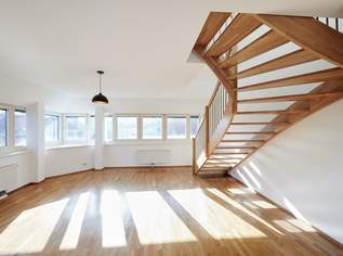 Stilvolle 3-Zimmer-Maisonette mit Galerie und herrlichem Ausblick – Ruhelage im 16. Bezirk, 475000 €, Immobilien-Wohnungen in 1160 Ottakring