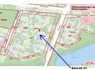 BAUGRUNDSTÜCK IN EINZIGARTIGER LAGE DIREKT AM MÜHLWASSER - NÄHE DONAUSPITAL, 410000 €, Immobilien-Grund und Boden in 1220 Donaustadt