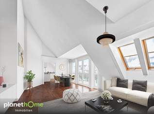 Dachgeschoß/ganze Etage/2 Garagen, 990000 €, Immobilien-Wohnungen in 1190 Döbling