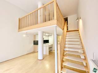 Außergewöhnliche Galerie-Wohnung mit Garten nähe U4 Braunschweiggasse, 1199 €, Immobilien-Wohnungen in 1140 Penzing Außergewöhnliche Galerie-Wohnung mit Garten nähe U4 Braunschweiggasse, 1199 €, Immobilien-Wohnungen in 1140 Penzing