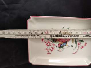 Au chinois Platte, Schale l: 13,5 cm b: 10 cm