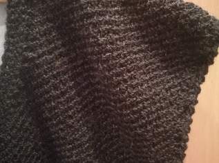 Strickjacke (52/L), Schwarz, reine Wolle