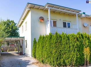 IHRE DOPPELHAUSHÄLFTE IN FELDKIRCHEN! Tolle Gelegenheit! Ihr neues Zuhause wartet auf Sie: Stilvolle Doppelhaushälfte mit Gartenidylle!, 390000 €, Immobilien-Häuser in 8073 Feldkirchen bei Graz