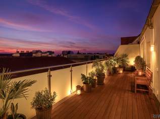 TERRASSENWOHNUNG IM DACHGESCHOSS OHNE SCHRÄGEN / 2 TERRASSEN MIT CA. 46m² / KLIMA + MODERNES BAD + 1 GARAGE / NÄHE YPPENPLATZ UND U6 / LETZER STOCK MIT LIFT, 595000 €, Immobilien-Wohnungen in 1160 Ottakring