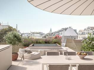 The Penthouse: Elegantes Dachgeschoßapartment mit großzügiger Dachterrasse!, 3250000 €, Immobilien-Wohnungen in 1070 Neubau