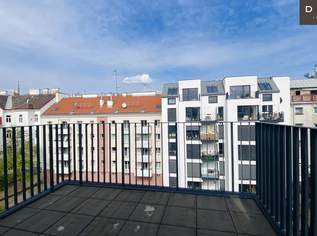 / IN DEN RUHIGEN INNENHOF AUSGERICHTET / DACHGESCHOSSWOHNUNG / TERRASSE / 2 ZIMMER, 989 €, Immobilien-Wohnungen in 1150 Rudolfsheim-Fünfhaus