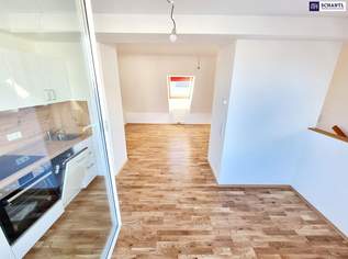 Summer Sale! Wo dein Leben Weitblick bekommt - Kompakte 2-Zimmer im Dachgeschoss mit Terrasse und Fernblick! Traumhaft saniertes Altbauhaus + Stylisches Stiegenhaus + Tolle Infrastruktur und Anbindung + Lebensqualität! Auch für Anleger interessant!, 369000 €, Immobilien-Wohnungen in 1170 Hernals