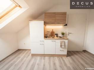 | CHARMANTE 1 ZIMMER-DACHGESCHOSSWOHNUNG IN GEIDORF | HELL & ZENTRAL | 4. OG | IDEAL FÜR SINGLES & STUDENTEN | TOP LAGE | NÄHE UNI, 125000 €, Immobilien-Wohnungen in 8010 