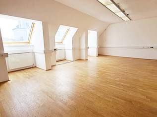 ZIEGLERGASSE bei FUZO Mariahilfer Straße, 141 m2 Bürofäche, 3 Zimmer, Serverraum, Küche, Klimaanlagen, Dachgeschoß, 2392.77 €, Immobilien-Gewerbeobjekte in 1070 Neubau
