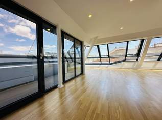 Naschmarkt-Highlight I Exklusive Maisonette mit Panoramablick, Wintergarten & Terrasse – nur 10 Min. zur Kärntner Straße, 1690000 €, Immobilien-Wohnungen in 1040 Wieden