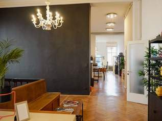 Unbefristete, repräsentative Bürofläche mit Altbaucharme Nähe Margaretenplatz zu mieten, 4894.32 €, Immobilien-Gewerbeobjekte in 1050 Margareten
