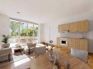 Smartes Wohnen auf Zeit - Erstklassiges City-Pied-à-terre mit Innenhof-Terrasse, 1193.5 €, Immobilien-Wohnungen in 1150 Rudolfsheim-Fünfhaus