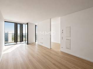 35. Etage - Luxuriöses Studio im DC2 Tower mit freiem Blick, 1550 €, Immobilien-Wohnungen in 1220 Donaustadt