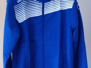 Stylishe Jacke Laufjacke Sweatjacke Weste Trainingsjacke Uhlsport blau weiß Größe M NEU + Etiketten + Originalverpackung Stylishe Jacke Laufjacke Sweatjacke Weste Trainingsjacke Uhlsport blau weiß Größe M NEU + Etiketten + Originalverpackung