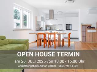 Grüne Ruheoase – Moderne Wohnung mit Balkon & Garage in Enns - 1.Stock Top 3, 359000 €, Immobilien-Wohnungen in 4470 Enns