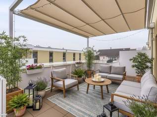 PROVISIONSFREI! 3-Zimmer-Wohnung mit Rundum-Dachterrasse | Zugang von jedem Raum | Großzügig geschnitten, 398000 €, Immobilien-Wohnungen in 2540 Bad Vöslau