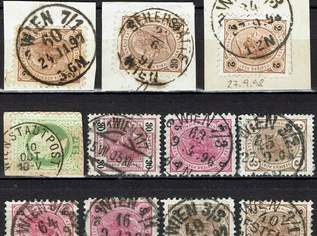 Ö-KuK Stempellot Wien ca. 52-Kleinpunkte (12), 14 €, Marktplatz-Sammlungen & Haushaltsauflösungen in 9020 Klagenfurt am Wörthersee