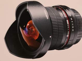 Objektiv / Fisheye 8mm/3,5, 290 €, Marktplatz-Kameras & TV & Multimedia in 1200 Brigittenau
