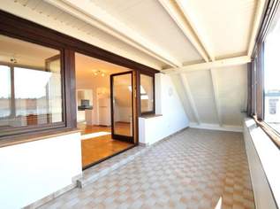 Freundliche Dachgeschosswohnung mit 27 m² Aussichts-Loggia und PKW-Garage; € 1.100,-- all INKLUSIVE, 1100 €, Immobilien-Wohnungen in 4523 Neuzeug