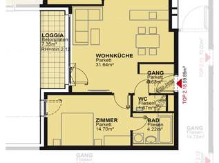 Neubau 2-Zimmer-Erstbezugswohnung inkl hochwertige Markenküche, Loggia Außenfläche und Kellerabteil / MAX4 T2-18, 999 €, Immobilien-Wohnungen in 1210 Floridsdorf Neubau 2-Zimmer-Erstbezugswohnung inkl hochwertige Markenküche, Loggia Außenfläche und Kellerabteil / MAX4 T2-18, 999 €, Immobilien-Wohnungen in 1210 Floridsdorf