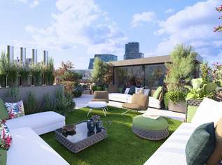 SPEKTAKULÄRES PENTHOUSE DER EXTRAKLASSE | Wintergarten mit aufklappbaren Fensterflächen | ca. 114 m² Dachterrasse mit Pool-Option | Schlafzimmer hofseitig | 360°-Tour, 3490000 €, Immobilien-Wohnungen in 1030 Landstraße