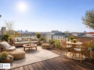 Wohnen mit Weitblick – 3-Zimmer-Dachgeschosswohnung mit 30 m² Terrasse, 618000 €, Immobilien-Wohnungen in 1030 Landstraße Wohnen mit Weitblick – 3-Zimmer-Dachgeschosswohnung mit 30 m² Terrasse, 618000 €, Immobilien-Wohnungen in 1030 Landstraße