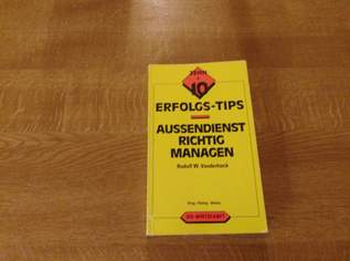 Buch Aussendienst Richtig Managen, 5 €, Marktplatz-Bücher & Bildbände in 5211 Lengau