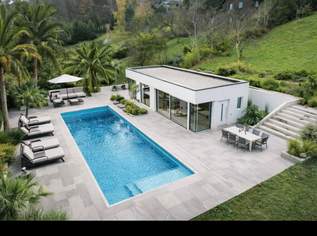 Zwei Reihenhäuser mit großem Grundstück & Pool – Rohbauprojekt mit viel Potenzial, 98000 €, Immobilien-Häuser in 3433 Gemeinde Königstetten