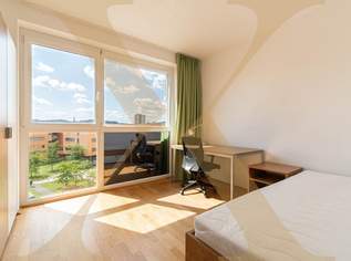 WG-geeignet! Teilmöblierte 3,5-Zimmer-Wohnung mit großzügigem Balkon in Linz nähe UKH zu vermieten!, 1100.71 €, Immobilien-Wohnungen in Oberösterreich