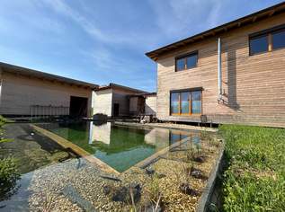Autark leben im Lehm-Holz-Haus – mit 60 kWp PV & Naturpool, 575000 €, Immobilien-Häuser in 2152 Zwentendorf Autark leben im Lehm-Holz-Haus – mit 60 kWp PV & Naturpool, 575000 €, Immobilien-Häuser in 2152 Zwentendorf