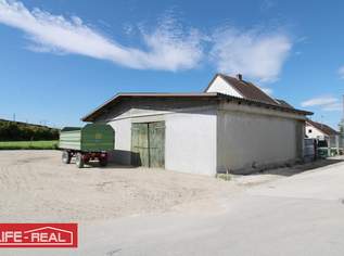 Außenlagerfläche mit Garage im Ennshafen!, 1980 €, Immobilien-Gewerbeobjekte in 4470 Enns