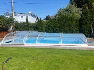 Charmantes Einfamilienhaus mit Garten & Pool in ruhiger Lage – 1210 Wien + auf Eigengrund in einer gepflegten Kleingartenvereinssiedlung, 650000 €, Immobilien-Häuser in 1210 Floridsdorf Charmantes Einfamilienhaus mit Garten & Pool in ruhiger Lage – 1210 Wien + auf Eigengrund in einer gepflegten Kleingartenvereinssiedlung, 650000 €, Immobilien-Häuser in 1210 Floridsdorf