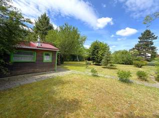 BAUEN ODER SOFORT GENIESSEN! 525 m² BAUGRUND MIT SOMMERHAUS & WC/DUSCHE, 480000 €, Immobilien-Grund und Boden in 1230 Liesing