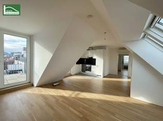 Klimatisierte Maisonette mit Weitblick-Dachterrasse in top Lage nahe U6, Millennium City und Donau!, 1990 €, Immobilien-Wohnungen in 1200 Brigittenau