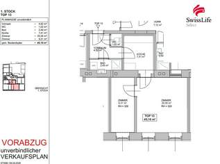 + Lerchenfeld Living - direkt am Gürtel + Perfekte Studentenwohnung: Direkt an der U-Bahn, mit Fußbodenheizung und Außenrollläden, 354000 €, Immobilien-Wohnungen in 1070 Neubau