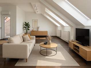 Stilvoll wohnen im Dachgeschoss – 3 Zimmer & Sonnenterrasse, 599000 €, Immobilien-Wohnungen in 1100 Favoriten Stilvoll wohnen im Dachgeschoss – 3 Zimmer & Sonnenterrasse, 599000 €, Immobilien-Wohnungen in 1100 Favoriten