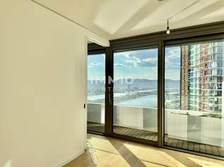 DANUBEFLATS - 30. Etage: Exklusive XXL-2-Zimmer Wohnung. Elevate your Lifestyle, 799000 €, Immobilien-Wohnungen in 1220 Donaustadt