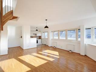 Stilvolle 3-Zimmer-Maisonette mit Galerie und herrlichem Ausblick – ruhige Lage im 16. Bezirk!, 399000 €, Immobilien-Wohnungen in 1160 Ottakring