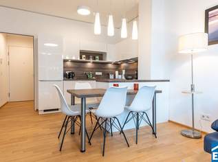 Vollmöblierte 2 Zimmerwohnung mit herrlichem Ausblick über Wien!, 2199 €, Immobilien-Wohnungen in 1030 Landstraße