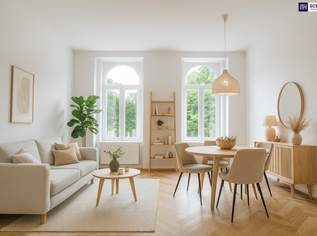 Elegante Altbauwohnung im Erstbezug nach Sanierung!! + Parkblick + großzügige Raumgestaltung, 489000 €, Immobilien-Wohnungen in 1050 Margareten