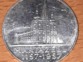 25 Schilling Silbermünze *Mariazell 1957*