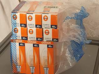 Kerzenlampen 40W klar, e14 OVP