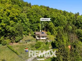 Ruhe, Natur, Panorama – Einfamilienhaus mit besonderem Wohngefühl über den Hügeln von Plankenwarth, 359000 €, Immobilien-Häuser in 8113 Hochegg Ruhe, Natur, Panorama – Einfamilienhaus mit besonderem Wohngefühl über den Hügeln von Plankenwarth, 359000 €, Immobilien-Häuser in 8113 Hochegg