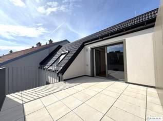 Braitner Straße | Exklusive DG Wohnung - Neubau / Erstbezug | 3 Zimmer | 15 m² Terrasse | zzgl. Tiefgaragenstellplatz, 1348 €, Immobilien-Wohnungen in 2500 Gemeinde Baden