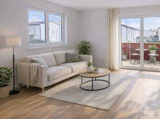 Ruhige 2-Zimmer Wohnung | 50 m² Wohnfläche | mit Balkon (Ziegelmassivbau!), 237900 €, Immobilien-Wohnungen in 2460 Gemeinde Bruck an der Leitha