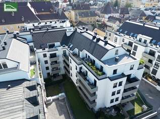 Moderne 3-Zimmer-Dachgeschosswohnung in idealer Lage! Karmeliterhof - Neubauwohntraum beim Rathausplatz, 1156.29 €, Immobilien-Wohnungen in 3100 Stattersdorf